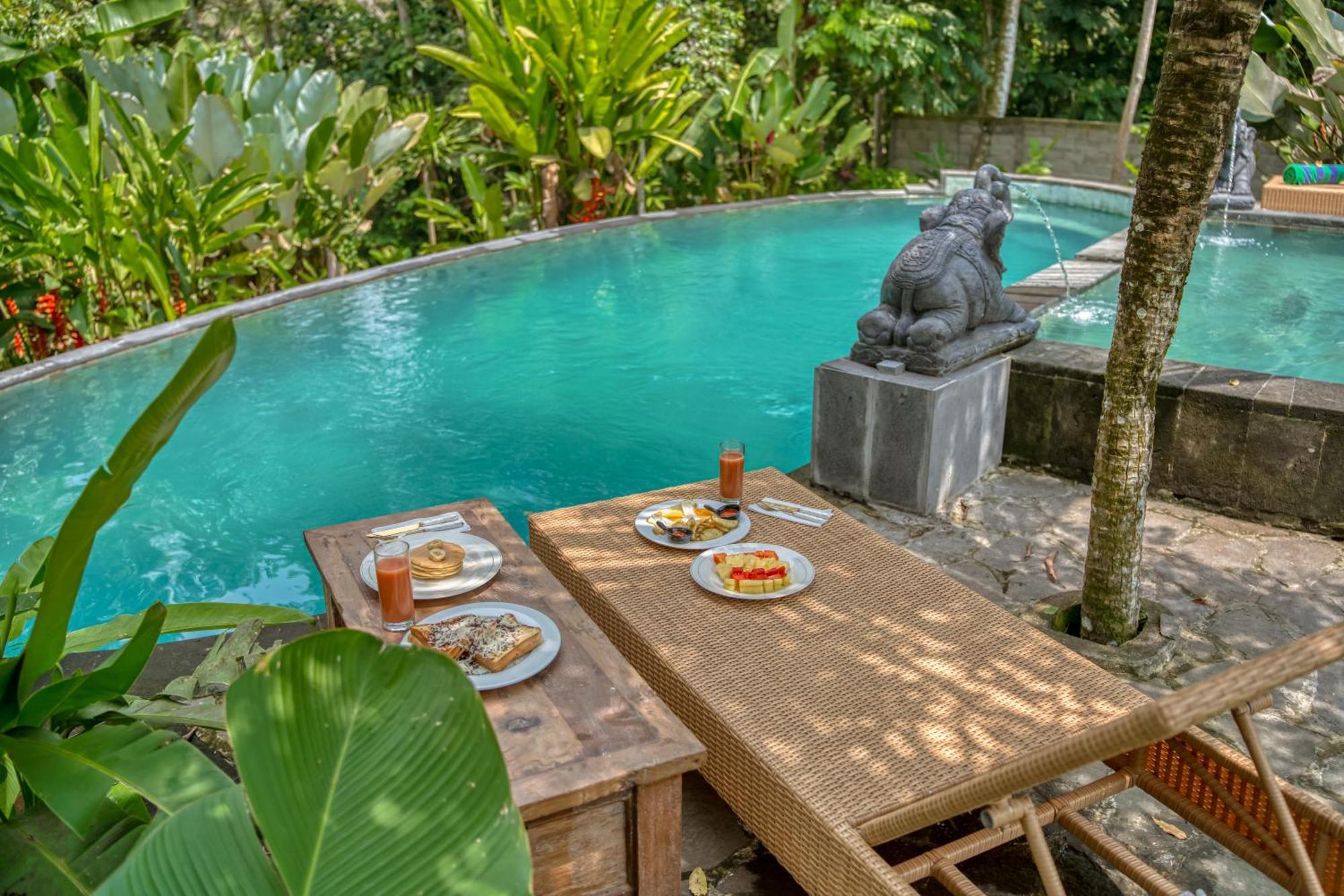 אובוד Bamboo Cabin Sanctuary By Nusantara Hospitality מראה חיצוני תמונה