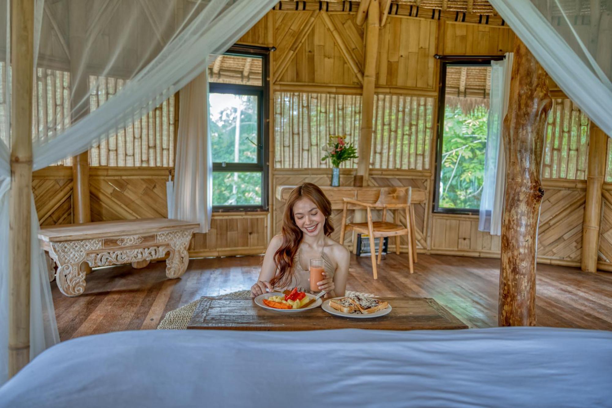 אובוד Bamboo Cabin Sanctuary By Nusantara Hospitality מראה חיצוני תמונה